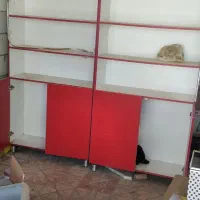 دو قفسه ام دی آف ویک عدد ویترین|فروشگاه و مغازه|قرچک, مهدیه|دیوار