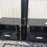 میز تلویزیون شیشه ای