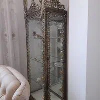ساعت و بوفه طرح برنج کیفیت عالی کاملا نو طرح سیمرغ|بوفه، ویترین، کنسول|تهران, مخصوص|دیوار