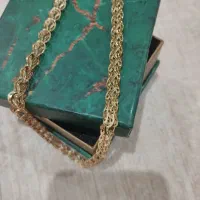 گردنبند استیل مارک ژوپینگ با طلا مو نمیزنه