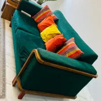 مبل راحتی ۷نفره زیبا در حد نو