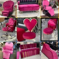 پاف. صندلی میکاپ. صندلی اصلاح.