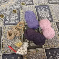 وسایل بافتنی و عروسک