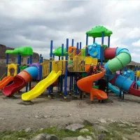 تاب و سرسره پارکی و لوازم ورزشی فضای باز پارکی