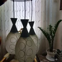 لوستر سه شاخه|لوستر و چراغ آویز|قم, باجک سه|دیوار