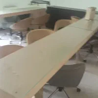 وسایل آرایشگاه زنانه - آینه، صندلی، میز|آرایشگاه و سالن‌های زیبایی|کرج, شهرک بنفشه|دیوار