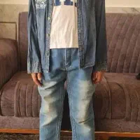 کاپشن شلوار لی و ست لباس