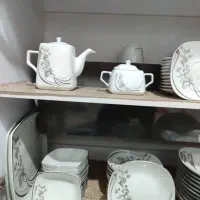 ظروف غذاخوری/ ظروف پذیرایی /چینی مقصود / ظرف|ظروف سرو و پذیرایی|کبودرآهنگ, |دیوار