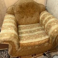مبل قهوه ایی و طرحدار دسته دوم|مبلمان خانگی و میز عسلی|تهران, هلال احمر|دیوار