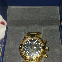 ساعت اینوکتا سوباکو کرنوگراف طلایی