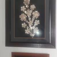 قاب نقره دستی ساخته شده|صنایع دستی و سایر لوازم تزئینی|کرمان, |دیوار