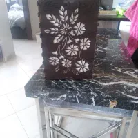 لوستر اویز چوبی