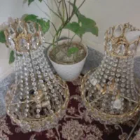 لوستر برنز|لوستر و چراغ آویز|تبریز, |دیوار