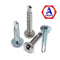 پیچ سرمته واشردارتابلوسازی ورق گالوانیزه کانال ساز