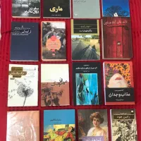 72 جلد کتاب رمان، زبان انگلیسی، نمایشنامه، شعر|کتاب و مجله ادبی|تهران, نصرت|دیوار