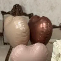 بادکنک فویلی قلبی با گاز هلیوم