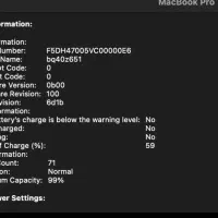 مک بوک پرو 14 MRX33 LL/A-macbook pro|رایانه همراه|تهران, اختیاریه|دیوار