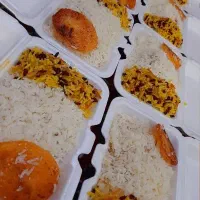 تهیه غذای خانگی تحویل درب کارگاه و مغازه رایگان