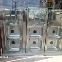 سینک ظرفشویی و گاز صفحه ای و هودمخفی اکونومی