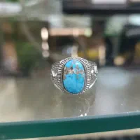 نگین فیروزه نیشابوری اصل معدنی بدون احیا
