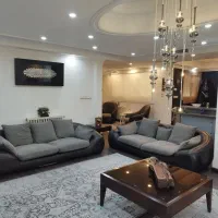 مبل راحتی چرم قهوه ای ۸نفره|مبلمان خانگی و میز عسلی|گلستان (تهران), |دیوار