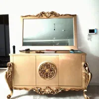 اینه کنسول چوب