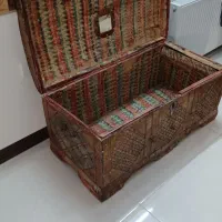 صندوق چوبی قدیمی عتیقه