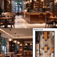 تجهیز صفر تا صد کافی‌شاپ و رستوران لوکس/بازدید محل