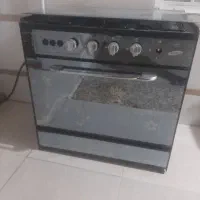 فروش گاز طرح فر پنج شعله فقط یه شعله کوچیکش خرابه