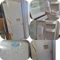 یخچال با فیریزر تمیز بدون زنگ زدگی