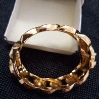 دستبند النگویی زیبا مشابه طلا|بدلیجات|همدان, |دیوار