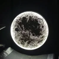تابلو ماه چراغ دار