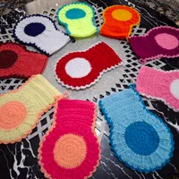 لیفهای عروسکی ساده با نخهای اکریل بافت واکریل تاب