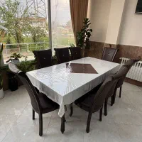 میز هشت نفره رستوران