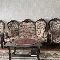 مبل ۹نفره چوب گردو