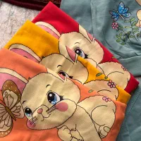 ست بلوز شلوار پنبه دخترانه گالری پوشاک مهراب|کفش و لباس بچه|کرمانشاه, |دیوار