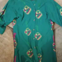 مانتو گلدوزی سایز 46 مجلسی خوش پوش