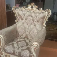 مبل سلطنتی ۷ نفره|مبلمان خانگی و میز عسلی|کاشان, درب اصفهان|دیوار