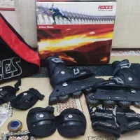 اسکیت roces به همراه کیف و مچ بند|دوچرخه، اسکیت، اسکوتر|تهران, پرستار|دیوار