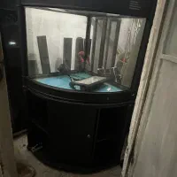 اکواریوم خارجی با پمپ و ال ای دی