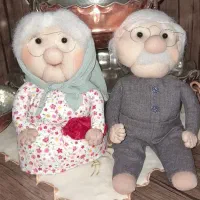 عروسکهای ننجون و آقاجون|صنایع دستی و سایر لوازم تزئینی|شهرکرد, |دیوار