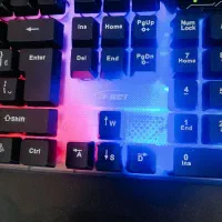 کیبورد حرفه ای گیمینگ d net|قطعات و لوازم جانبی رایانه|بانه, |دیوار