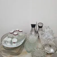 تعدادی ظروف قدیمی|ظروف سرو و پذیرایی|قزوین, |دیوار