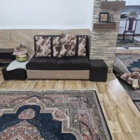 فروش مبل همراه عسلی.میناب|مبلمان خانگی و میز عسلی|بند زرک, |دیوار