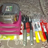 خرده ریز آشپزخانه کاملا نو