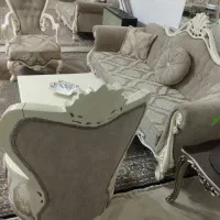 مبل 7 نفره با سه تا میز تمیز|مبلمان خانگی و میز عسلی|مراغه, |دیوار