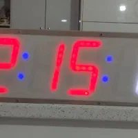 ساعت دیجیتال الکترونیکی دیواری