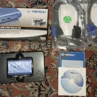 (KVM) ارتباط چند کیس کامپیوتر به 1 مانیتور یا