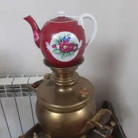 قدیمی قوری روسی بزرگ گردنر قدمت صدسال