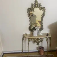 آینه کنسول برنز|مبلمان خانگی و میز عسلی|خوی, |دیوار